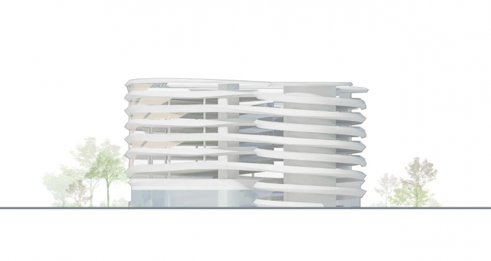 BIM建筑|GWP 新作 | “无限流动”— 东莞CBD示范性立体停车楼 BIM建筑|GWP 新作 | “无限流动”— 东莞CBD示范性立体停车楼