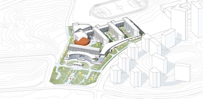 BIM建筑|立体“院落”空间:云南师范大学实验中学 / 清华大学建筑设计院 + 清华大学建筑学院 BIM建筑|立体“院落”空间:云南师范大学实验中学 / 清华大学建筑设计院 + 清华大学建筑学院