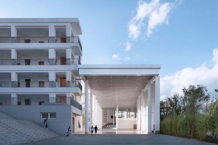 BIM建筑|立体“院落”空间:云南师范大学实验中学 / 清华大学建筑设计院 + 清华大学建筑学院 BIM建筑|立体“院落”空间:云南师范大学实验中学 / 清华大学建筑设计院 + 清华大学建筑学院