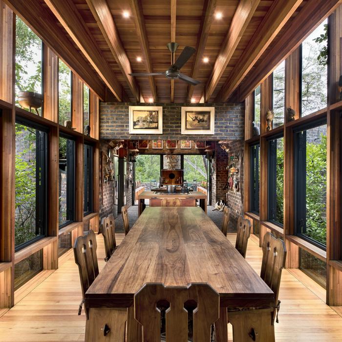 BIM建筑|清幽简居,消隐于森林:南非狭长之宅 BIM建筑|清幽简居,消隐于森林:南非狭长之宅