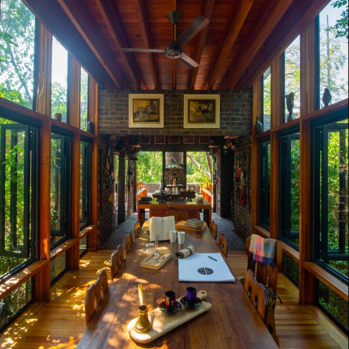 BIM建筑|清幽简居,消隐于森林:南非狭长之宅 BIM建筑|清幽简居,消隐于森林:南非狭长之宅