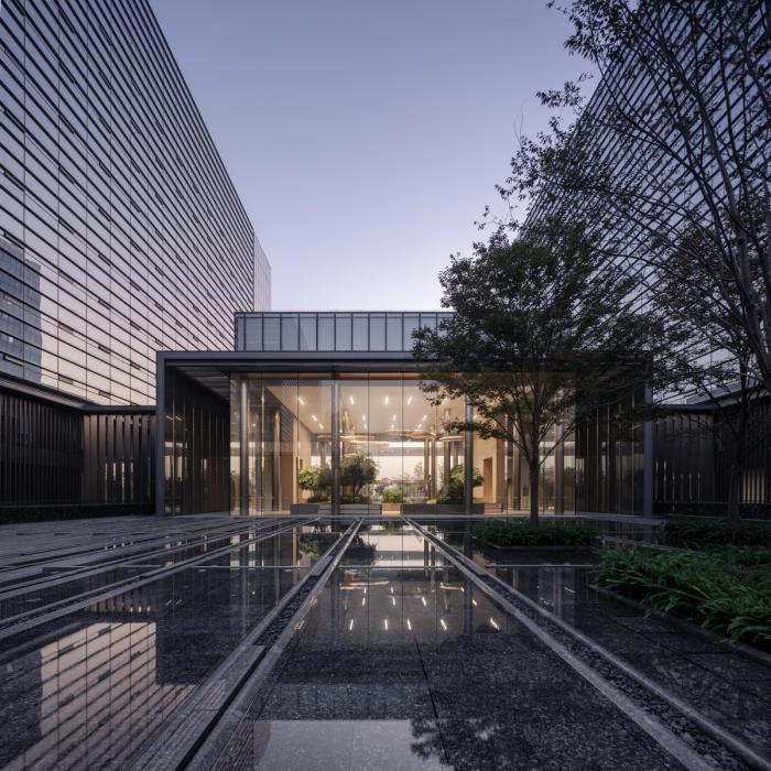 BIM建筑|亚厦集团总部:企业的磁场与工艺的礼赞 / goa大象设计 BIM建筑|亚厦集团总部:企业的磁场与工艺的礼赞 / goa大象设计