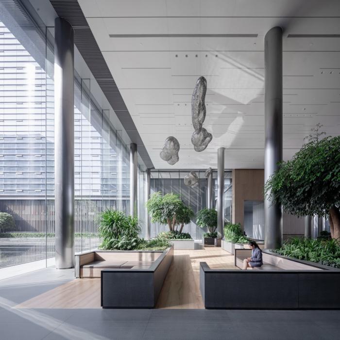 BIM建筑|亚厦集团总部:企业的磁场与工艺的礼赞 / goa大象设计 BIM建筑|亚厦集团总部:企业的磁场与工艺的礼赞 / goa大象设计