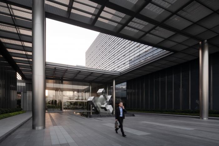 BIM建筑|亚厦集团总部:企业的磁场与工艺的礼赞 / goa大象设计 BIM建筑|亚厦集团总部:企业的磁场与工艺的礼赞 / goa大象设计