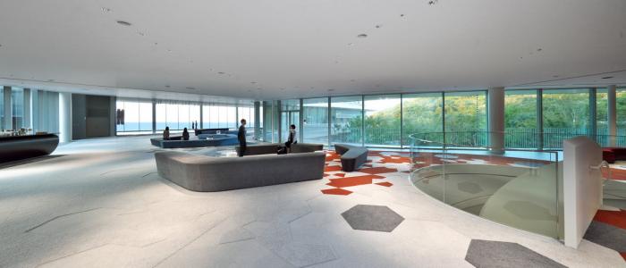 BIM建筑|流动身形,与海浪共舞:大金工业总部 / 竹中工务店 BIM建筑|流动身形,与海浪共舞:大金工业总部 / 竹中工务店