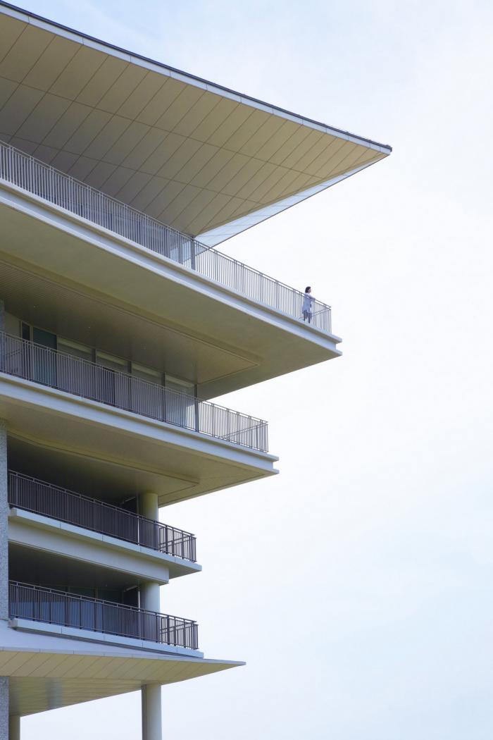 BIM建筑|流动身形,与海浪共舞:大金工业总部 / 竹中工务店 BIM建筑|流动身形,与海浪共舞:大金工业总部 / 竹中工务店