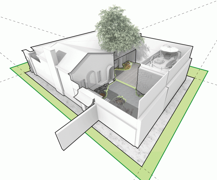 BIM建筑|一米藏:在100平米的院子里不动声色地炫技 BIM建筑|一米藏:在100平米的院子里不动声色地炫技