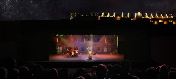 BIM建筑|沙漠遗址中的露天剧场,玻利维亚 BIM建筑|沙漠遗址中的露天剧场,玻利维亚