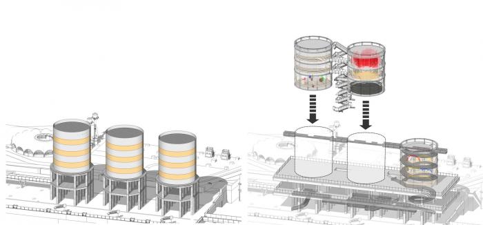 BIM建筑|灰仓美术馆 / 同济原作设计工作室 BIM建筑|灰仓美术馆 / 同济原作设计工作室