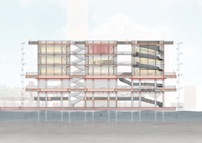 BIM建筑|灰仓美术馆 / 同济原作设计工作室 BIM建筑|灰仓美术馆 / 同济原作设计工作室