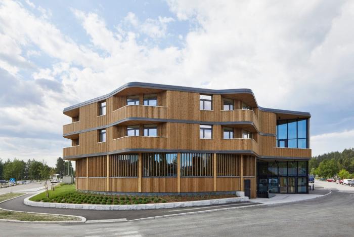 BIM建筑|挪威收藏图书馆:垂直木材编织出柔和立面 / Helen & Hard BIM建筑|挪威收藏图书馆:垂直木材编织出柔和立面 / Helen & Hard