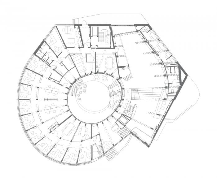 BIM建筑|挪威收藏图书馆:垂直木材编织出柔和立面 / Helen & Hard BIM建筑|挪威收藏图书馆:垂直木材编织出柔和立面 / Helen & Hard