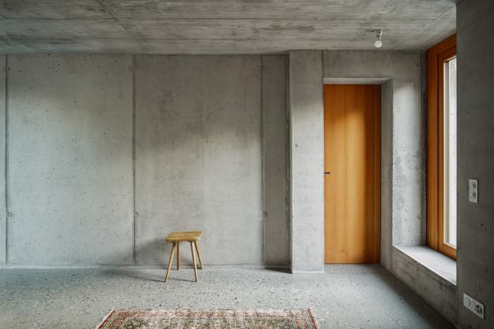 BIM建筑|群山环抱之中,“折叠百变”的混凝土小屋 BIM建筑|群山环抱之中,“折叠百变”的混凝土小屋