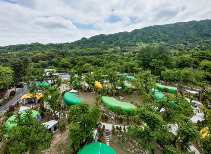 BIM建筑|“魅力绿林”度假村,韩国 / ArchiWorkshop BIM建筑|“魅力绿林”度假村,韩国 / ArchiWorkshop