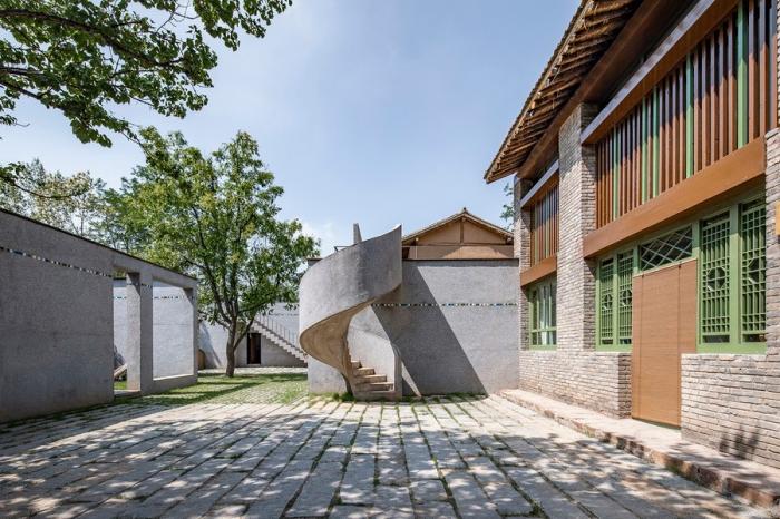 BIM建筑|太岳院子——造币局民宿 / 三文建筑 BIM建筑|太岳院子——造币局民宿 / 三文建筑
