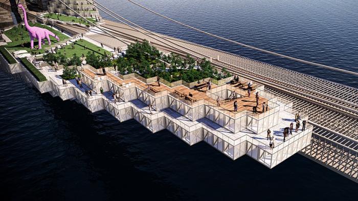 BIM建筑|布鲁克林“悬崖”:可居住的桥梁 / Daniel Gillen BIM建筑|布鲁克林“悬崖”:可居住的桥梁 / Daniel Gillen