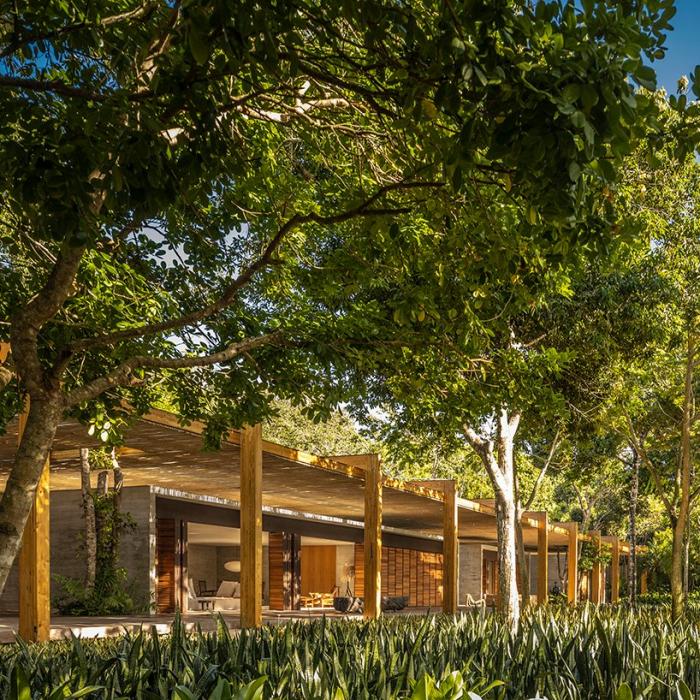 BIM建筑|巴西热带海岸上的“沙屋” / studio MK27 BIM建筑|巴西热带海岸上的“沙屋” / studio MK27