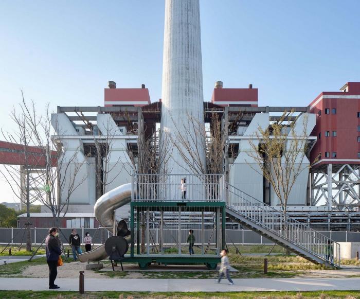 BIM建筑|上海杨树浦电厂遗迹公园 / 同济原作设计工作室 BIM建筑|上海杨树浦电厂遗迹公园 / 同济原作设计工作室