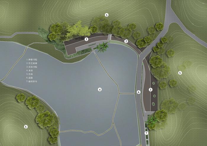 BIM建筑|竹枝书院 / 小隐建筑 BIM建筑|竹枝书院 / 小隐建筑