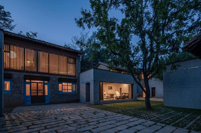 BIM建筑|太岳院子——造币局民宿 / 三文建筑 BIM建筑|太岳院子——造币局民宿 / 三文建筑