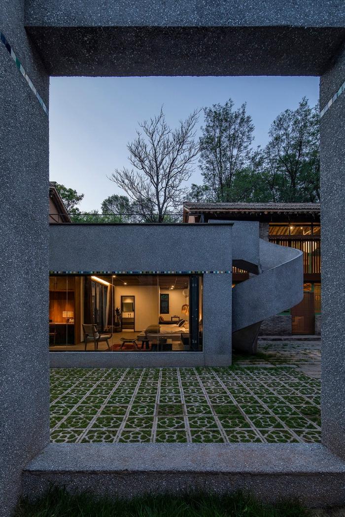 BIM建筑|太岳院子——造币局民宿 / 三文建筑 BIM建筑|太岳院子——造币局民宿 / 三文建筑