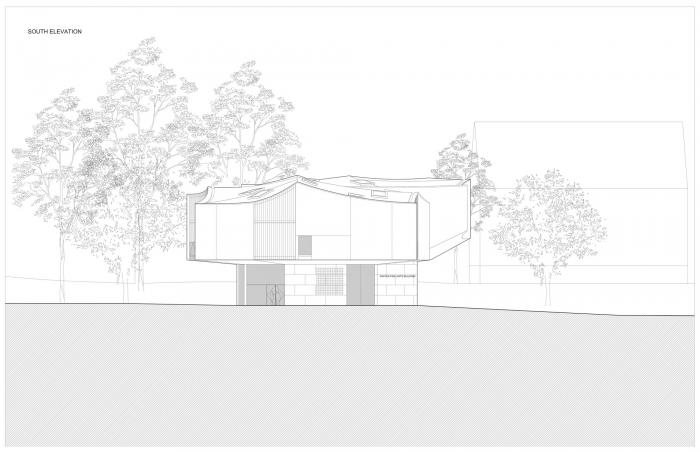 BIM建筑|轻盈飞动,绕古树而生,温特视觉艺术楼 / 斯蒂文·霍尔建筑事务所 BIM建筑|轻盈飞动,绕古树而生,温特视觉艺术楼 / 斯蒂文·霍尔建筑事务所