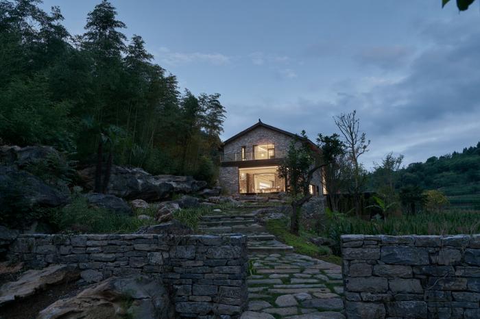 BIM建筑|南岔湾·石屋部落民宿 / 中国美术学院风景建筑设计研究总院 BIM建筑|南岔湾·石屋部落民宿 / 中国美术学院风景建筑设计研究总院