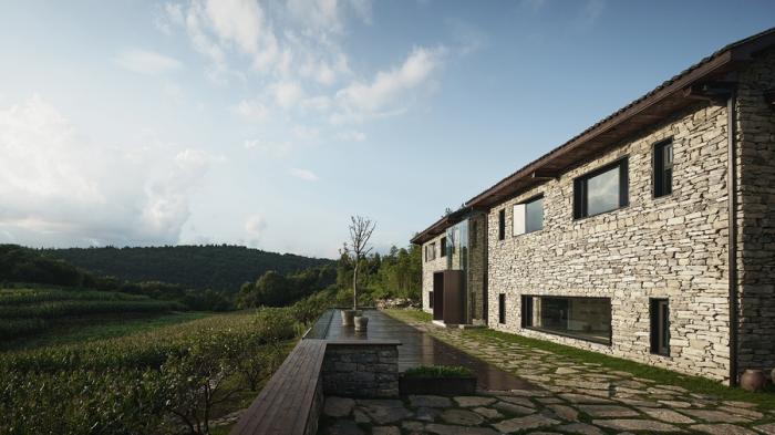 BIM建筑|南岔湾·石屋部落民宿 / 中国美术学院风景建筑设计研究总院 BIM建筑|南岔湾·石屋部落民宿 / 中国美术学院风景建筑设计研究总院