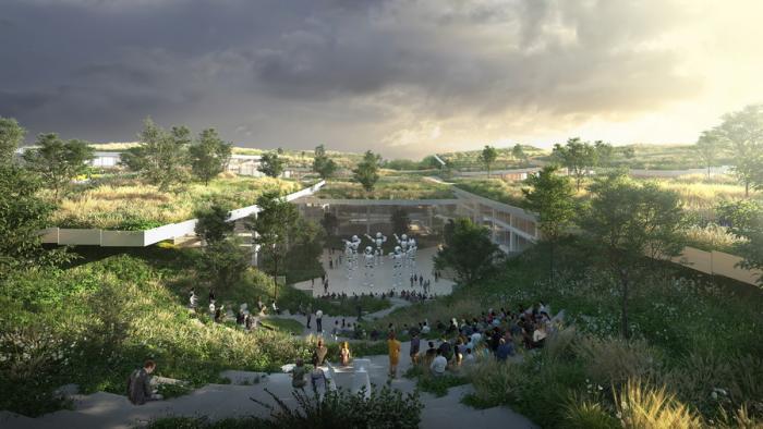 BIM建筑|BIG公布特斯联科技AI CITY重庆项目设计方案 BIM建筑|BIG公布特斯联科技AI CITY重庆项目设计方案