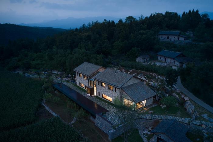 BIM建筑|南岔湾·石屋部落民宿 / 中国美术学院风景建筑设计研究总院 BIM建筑|南岔湾·石屋部落民宿 / 中国美术学院风景建筑设计研究总院