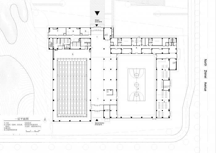 BIM建筑|北京理工大学良乡校区文化体育中心 / 时境建筑 BIM建筑|北京理工大学良乡校区文化体育中心 / 时境建筑