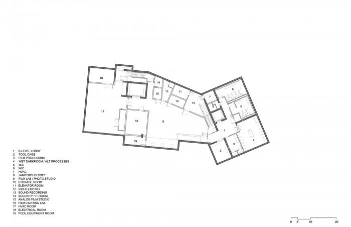 BIM建筑|轻盈飞动,绕古树而生,温特视觉艺术楼 / 斯蒂文·霍尔建筑事务所 BIM建筑|轻盈飞动,绕古树而生,温特视觉艺术楼 / 斯蒂文·霍尔建筑事务所