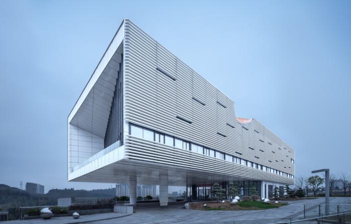 BIM建筑|版权云工作基地——国内首发国家数字音像传播服务平台 / 上海华都建筑规划设计 BIM建筑|版权云工作基地——国内首发国家数字音像传播服务平台 / 上海华都建筑规划设计