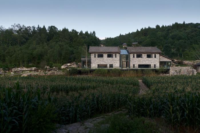 BIM建筑|南岔湾·石屋部落民宿 / 中国美术学院风景建筑设计研究总院 BIM建筑|南岔湾·石屋部落民宿 / 中国美术学院风景建筑设计研究总院