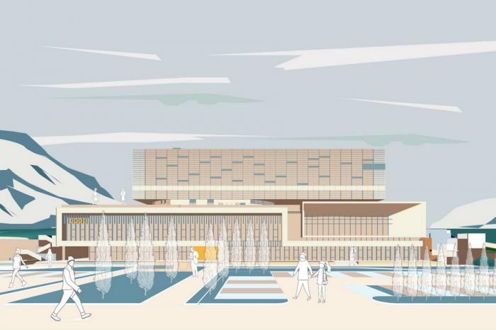 BIM建筑|版权云工作基地——国内首发国家数字音像传播服务平台 / 上海华都建筑规划设计 BIM建筑|版权云工作基地——国内首发国家数字音像传播服务平台 / 上海华都建筑规划设计