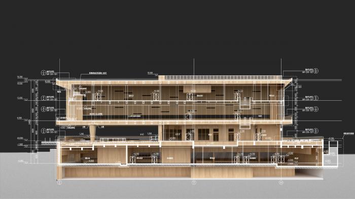 BIM建筑|版权云工作基地——国内首发国家数字音像传播服务平台 / 上海华都建筑规划设计 BIM建筑|版权云工作基地——国内首发国家数字音像传播服务平台 / 上海华都建筑规划设计