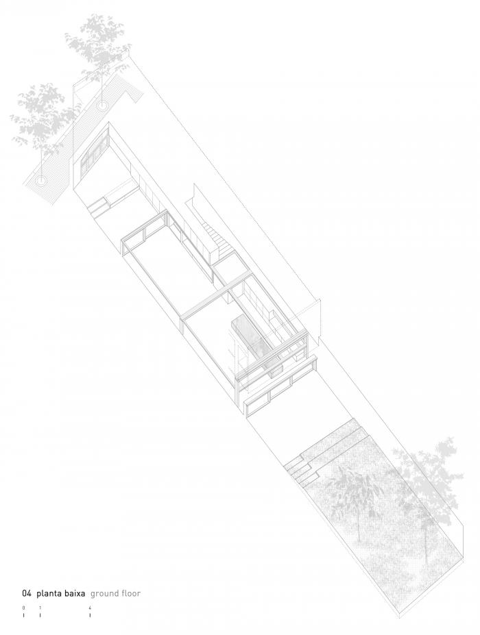 BIM建筑|巴塞罗那住宅改造,纵向贯通 / estudi08014 BIM建筑|巴塞罗那住宅改造,纵向贯通 / estudi08014