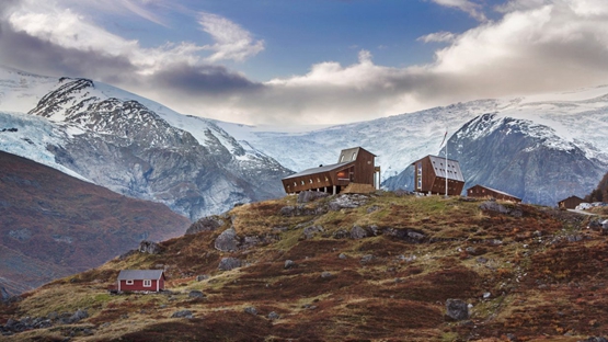 BIM建筑|斯诺赫塔设计挪威冰川五边形小屋 BIM建筑|斯诺赫塔设计挪威冰川五边形小屋