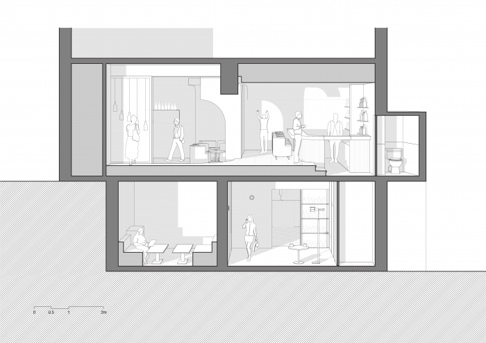 BIM建筑|Whisper Bar,上海 / 低态建筑 BIM建筑|Whisper Bar,上海 / 低态建筑