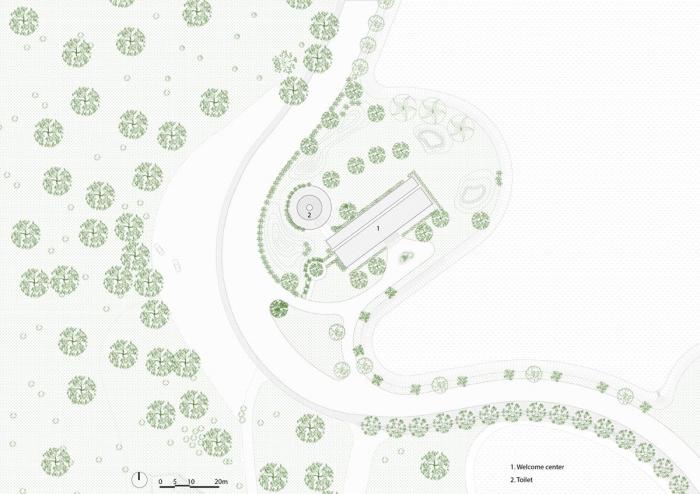 BIM建筑|越南 Huong An Vien 游客中心 / 武重义建筑事务所 BIM建筑|越南 Huong An Vien 游客中心 / 武重义建筑事务所