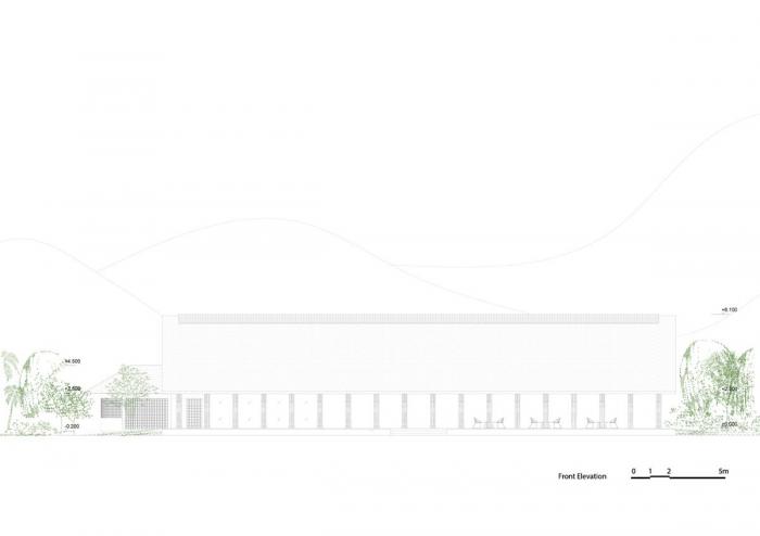 BIM建筑|越南 Huong An Vien 游客中心 / 武重义建筑事务所 BIM建筑|越南 Huong An Vien 游客中心 / 武重义建筑事务所