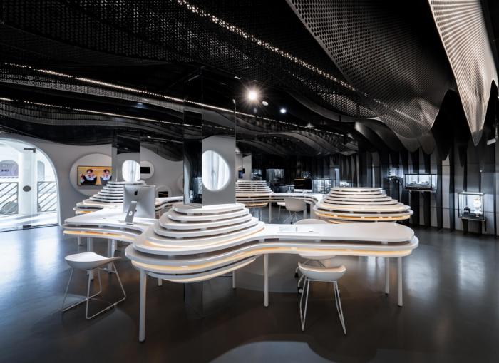 BIM建筑|梵誓珠宝上生新所店 / 平介设计 BIM建筑|梵誓珠宝上生新所店 / 平介设计