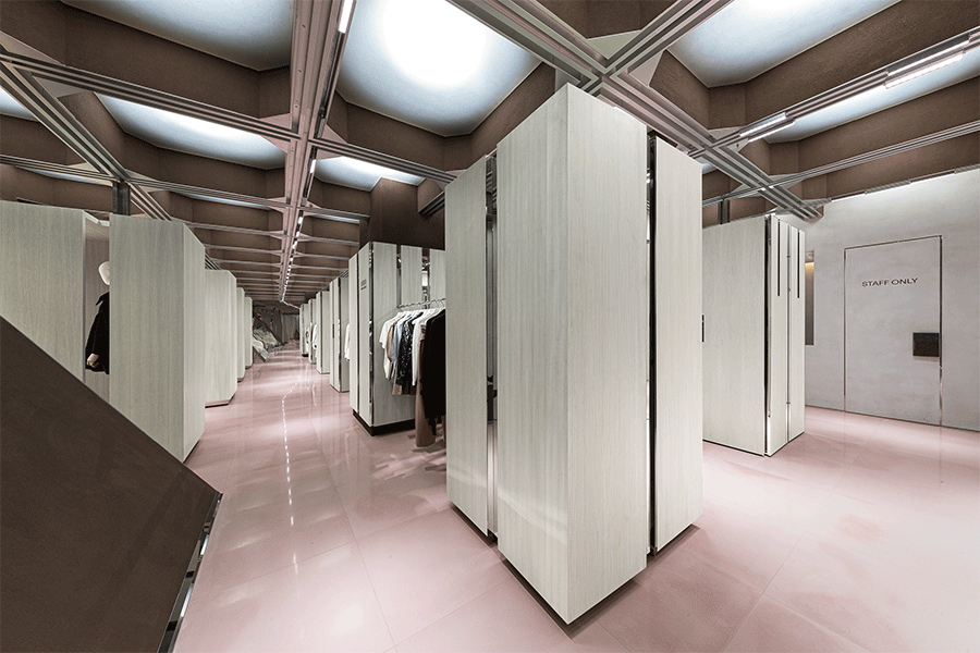 BIM建筑|秩序中的百变空间——J1M5 买手店 / 万社设计 BIM建筑|秩序中的百变空间——J1M5 买手店 / 万社设计