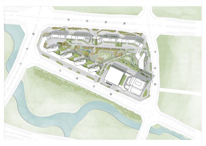 BIM建筑|桂林福达总部基地 / 帝奥·墨度 MUDO Architects BIM建筑|桂林福达总部基地 / 帝奥·墨度 MUDO Architects