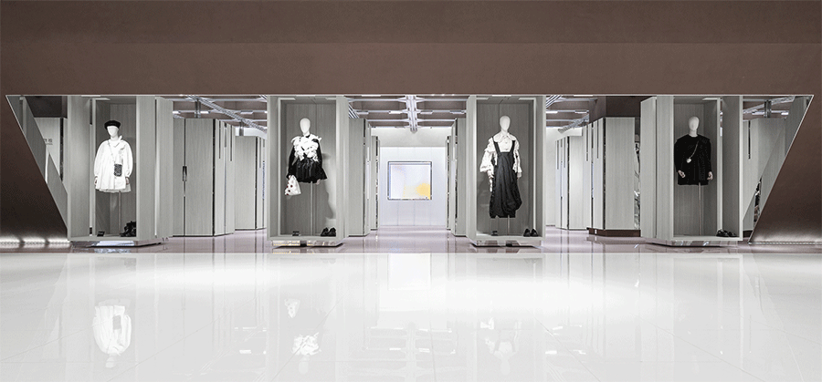 BIM建筑|秩序中的百变空间——J1M5 买手店 / 万社设计 BIM建筑|秩序中的百变空间——J1M5 买手店 / 万社设计