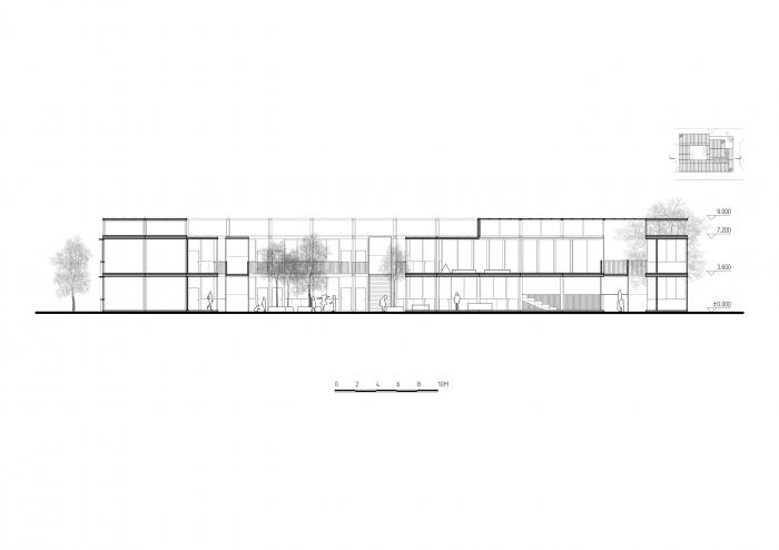 BIM建筑|深圳罗湖翠园中学东晓校区腾挪学校 / 深圳大学 何川建筑工作室 BIM建筑|深圳罗湖翠园中学东晓校区腾挪学校 / 深圳大学 何川建筑工作室