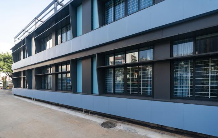 BIM建筑|深圳罗湖翠园中学东晓校区腾挪学校 / 深圳大学 何川建筑工作室 BIM建筑|深圳罗湖翠园中学东晓校区腾挪学校 / 深圳大学 何川建筑工作室