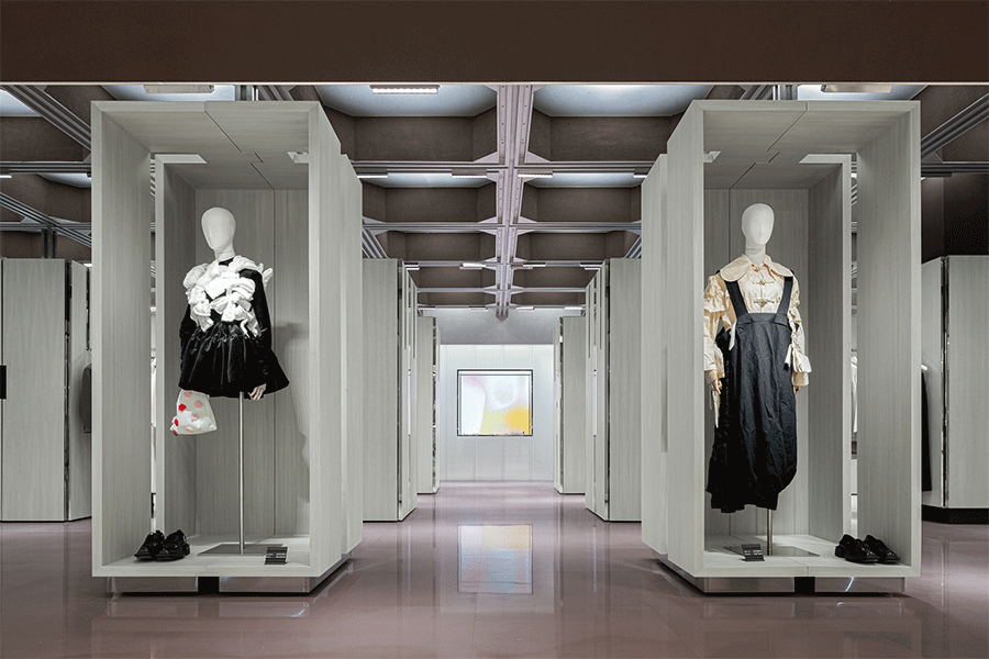 BIM建筑|秩序中的百变空间——J1M5 买手店 / 万社设计 BIM建筑|秩序中的百变空间——J1M5 买手店 / 万社设计