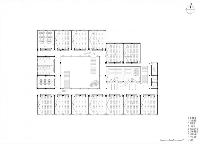 BIM建筑|深圳罗湖翠园中学东晓校区腾挪学校 / 深圳大学 何川建筑工作室 BIM建筑|深圳罗湖翠园中学东晓校区腾挪学校 / 深圳大学 何川建筑工作室