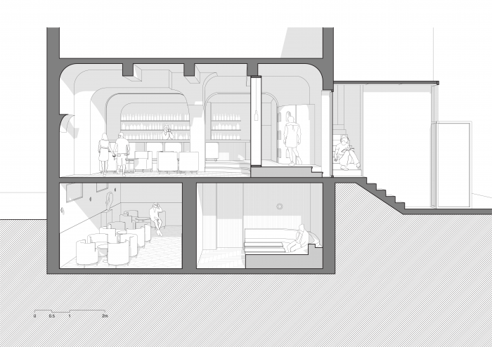 BIM建筑|Whisper Bar,上海 / 低态建筑 BIM建筑|Whisper Bar,上海 / 低态建筑